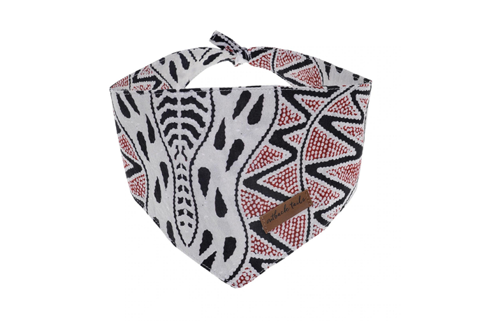 **[Dog bandana Vaughan Springs, $18.95 (medium), Outback Tails](https://outbacktails.com/collections/dog-bandannas/products/dog-bandanna-vaughan-springs|target="_blank"|Rel="nofollow")**<br>
Made from cotton canvas and available in three sizes, your furry friend will look stylish as ever in this Outback Tails bandana. The design is by Ursula Napangardi Gallagher, who paints to express a modern interpretation of her traditional culture. **[SHOP NOW](https://outbacktails.com/collections/dog-bandannas/products/dog-bandanna-vaughan-springs|target="_blank"|Rel="nofollow")**