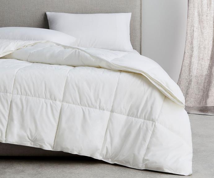 **[Deluxe Dream 2-in-1 quilt, $349.97-$384.97 (usually $499.95-$549.95), Sheridan](https://www.sheridan.com.au/deluxe-dream-174-2-in-1-quilt-sk55-b101-c200-001-white.html|target="_blank"|rel="nofollow")**

Designed for those looking for an alternative to feather and down, Sheridan's 2-in-1 quilt set is versatile as it includes two quilts of different weights that can be used separately or clipped together to make one plush quilt. Featuring a cover made with 100% cotton percale and filled with antibacterial polyester, this set is machine-washable and adaptable to all seasons. **[SHOP NOW.](https://www.sheridan.com.au/deluxe-dream-174-2-in-1-quilt-sk55-b101-c200-001-white.html|target="_blank"|rel="nofollow")**