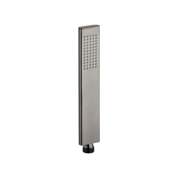 **[Kobi curved hand shower in Brushed Gunmetal, $79.90, ABI Interiors](https://www.abiinteriors.com.au/product/kobi-curved-hand-shower-gun-metal/|target="_blank"|rel="nofollow")**<br>
Functional and high quality, the direct projection from this hand shower ensures effective water usage and minimal overspray. Available in eight finishes, including Brushed Gunmetal, the options are practically endless. **[SHOP NOW](https://www.abiinteriors.com.au/product/kobi-curved-hand-shower-gun-metal/|target="_blank"|rel="nofollow")**