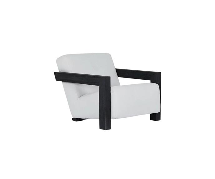 **[Breu Outdoor Lounge Chair, $1,820, Coco Republic](https://www.cocorepublic.com.au/breu-outdoor-lounge-chair.html|target="_blank"|rel="nofollow")**

This outdoor lounge chair comes in two colourways and is tough enough to weather the elements, come rain, hail or shine. Plus, it looks as glamorous poolside as it does lounging about indoors. **[SHOP NOW.](https://www.cocorepublic.com.au/breu-outdoor-lounge-chair.html|target="_blank"|rel="nofollow")**