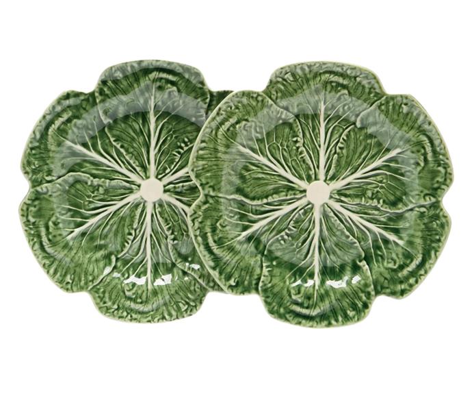 **[Bordallo Pinheiro cabbage earthernware dinner plates, $80/set of 4, Matches Fashion](https://www.matchesfashion.com/au/products/Bordallo-Pinheiro-Set-of-four-cabbage-earthenware-dinner-plates--1434222|target="_blank"|rel="nofollow")**<br>
These plates were designed to be on display. Crafted in the brand's original moulds, which were first developed in the late 19th century, these cabbage-style plates bring joy to everyday rituals. You can also get the same design as bowls, platters and in a range of other vegetables. **[SHOP NOW](https://www.matchesfashion.com/au/products/Bordallo-Pinheiro-Set-of-four-cabbage-earthenware-dinner-plates--1434222|target="_blank"|rel="nofollow")**.