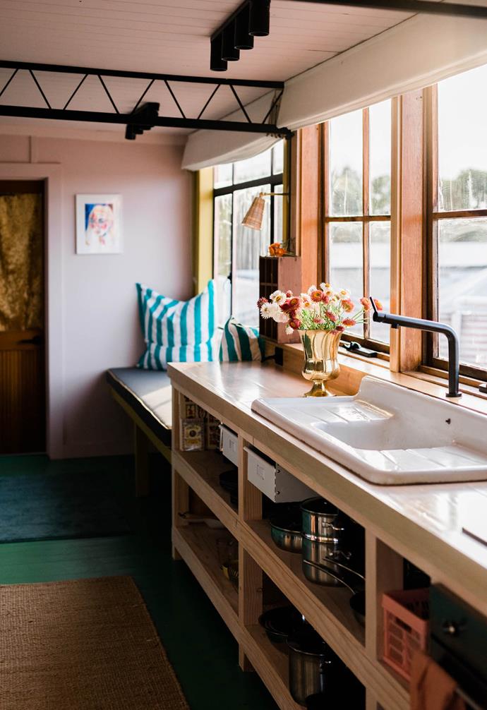 Looking to design a space they would be 'ecstatic' to see listed on Airbnb, Love & Mutiny is the newest project from interior stylists and sister duo Sarah Read and Emma Hall.