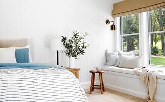 How to paint white walls