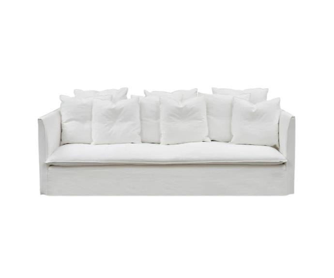 [**Mojoe sofa, $5300, MCM House**](https://www.mcmhouse.com/products/mojoe-sofa|target="_blank"|rel="nofollow")

A white linen slipcovered sofa is essential for coastal grandma style and this lush example comes with an army of cosy cushions. [**SHOP NOW**](https://www.mcmhouse.com/products/mojoe-sofa|target="_blank"|rel="nofollow")