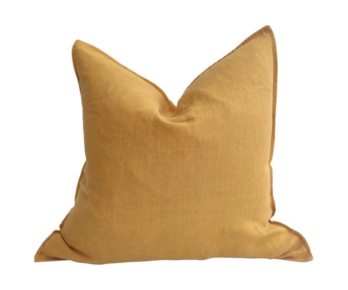 **[Macey & Moore Reims Square French Flax Linen Cushion, $80, Temple & Webster](https://www.templeandwebster.com.au/Reims-Square-French-Flax-Linen-Cushion-MAMR1122.html|target="_blank"|rel="nofollow")**

Add a pop of colour (and comfort) to your interiors with this mustard cushion. **[SHOP NOW.](https://www.templeandwebster.com.au/Reims-Square-French-Flax-Linen-Cushion-MAMR1122.html|target="_blank"|rel="nofollow")**