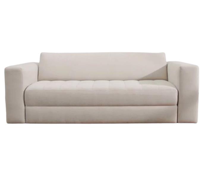 **[Rio Sofa Bed in Beige, $2125, On Sale for $1700, Ecosa](https://go.linkby.com/TNONSZQT/rio-sofa-bed-3-seater?color=beige|target="_blank"|rel="nofollow")**

Made from recycled ocean plastic and premium cushioning foam, the [Rio](https://go.linkby.com/TNONSZQT/rio-sofa-bed-3-seater?color=beige|target="_blank"|rel="nofollow") is sustainably lush choice when it comes to sofa beds. With easy sofa-to-bed assemblage, a five-year warranty, 100-night trial and four-hour delivery to metro areas, going from lounging to napping is simple. **[SHOP NOW.](https://go.linkby.com/TNONSZQT/rio-sofa-bed-3-seater?color=beige|target="_blank"|rel="nofollow")**