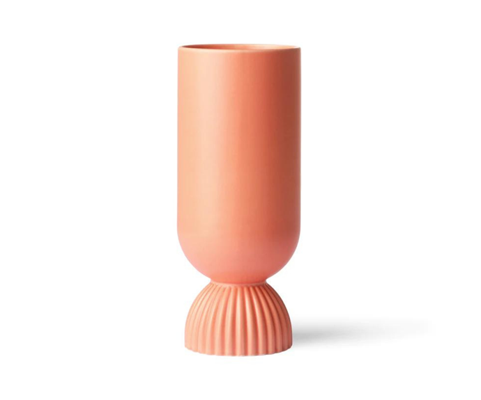 **[HK Suites Special ceramic flower vase in Ribbed Coral, $89, House of Orange](https://www.houseoforange.com.au/products/hkliving-suites-special-ceramic-flower-vase-ribbed-coral|target="_blank"|rel="nofollow")**<br>
An hourglass shape and ceramic form come together in HK Suites' Special flower vase. With a warming coral tone, this piece will add personality wherever it sits. **[SHOP NOW](https://www.houseoforange.com.au/products/hkliving-suites-special-ceramic-flower-vase-ribbed-coral|target="_blank"|rel="nofollow")**