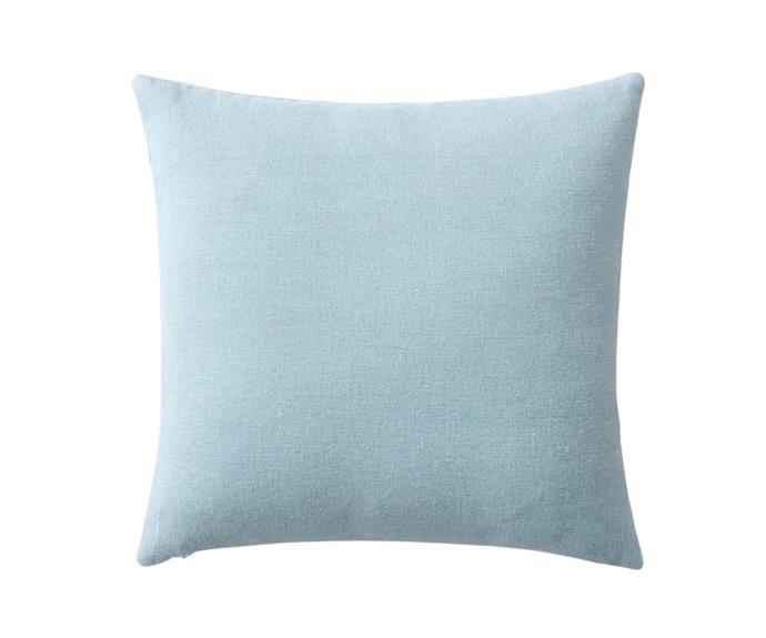 **[Helston square cushion, $49.99, Sheridan](https://www.sheridan.com.au/helston-square-cushion-s8z8-b160-c229-751-blue-fog.html|target="_blank"|rel="nofollow")** 

This pillow from Sheridan is as comforting as it is calming with its soft sky blue colour evoking a soothing and serene ambience. **[SHOP NOW](https://www.sheridan.com.au/helston-square-cushion-s8z8-b160-c229-751-blue-fog.html|target="_blank"|rel="nofollow")**
