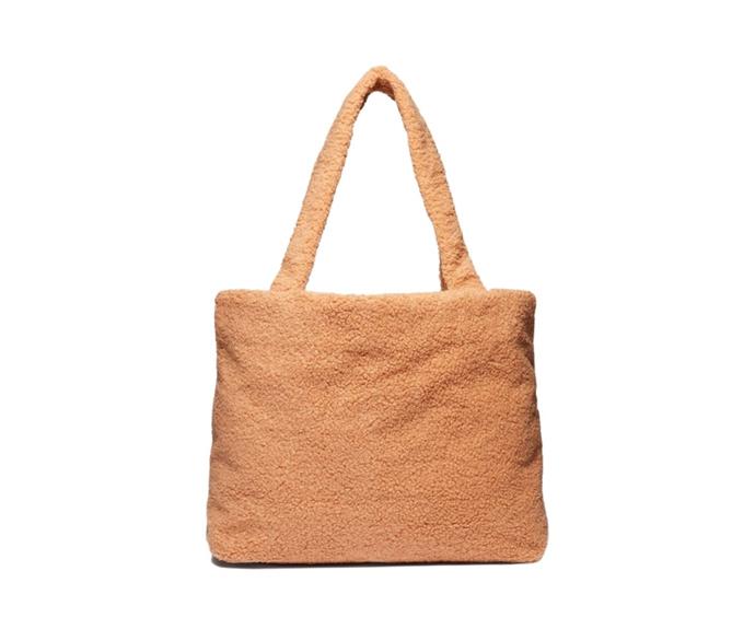 **Cherrichella Caspa tote bag in coffee, $69.95, [Hardtofind](https://www.hardtofind.com.au/237383_caspa-tote-bag-coffee?utm_id=&utm_source=Homes+to+Love&utm_medium=Content)** 

Take bouclé vibes with you wherever you go. Made of unstructured shearling, this perfectly-sized tote has super comfy straps and three inside pockets (including one with a zip for valuables). One dollar from every Cherrichella sale goes to an Australian charity supporting local communities, too. Feel-good vibes all round.