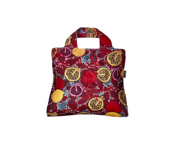 **Ankara Bag, $13.95, [Envirosax](https://envirosax.com.au/collections/ankara/products/ankara-bag-1|target="_blank"|rel="nofollow")**

The OG of the reusable shopper, if you bought one of these natty rollups back in 2004 when they started up, chances are you're still using it. Carrying up to 20kg of shopping and now made from 100% recycled polyester (certified to [global standards](https://certifications.controlunion.com/en/certification-programs/certification-programs/grs-global-recycle-standard|target="_blank"|rel="nofollow")), Envirosax continue to innovate with new technologies and materials, without compromising on style.