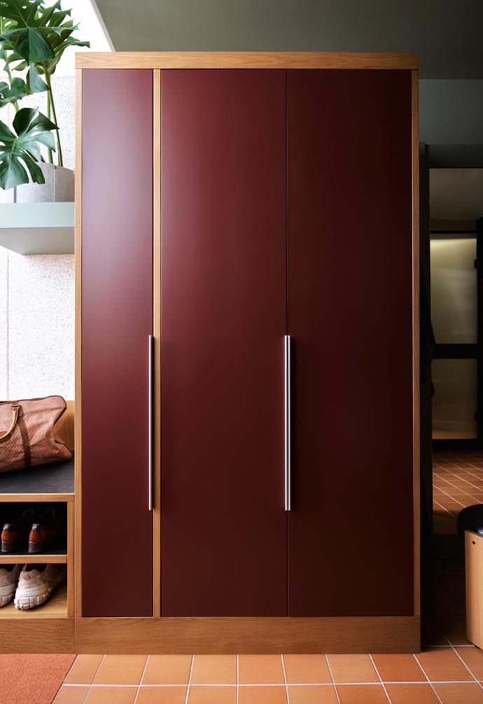 Storage has been cleverly integrated into the design of each room, which allows guests to 'settle in'.