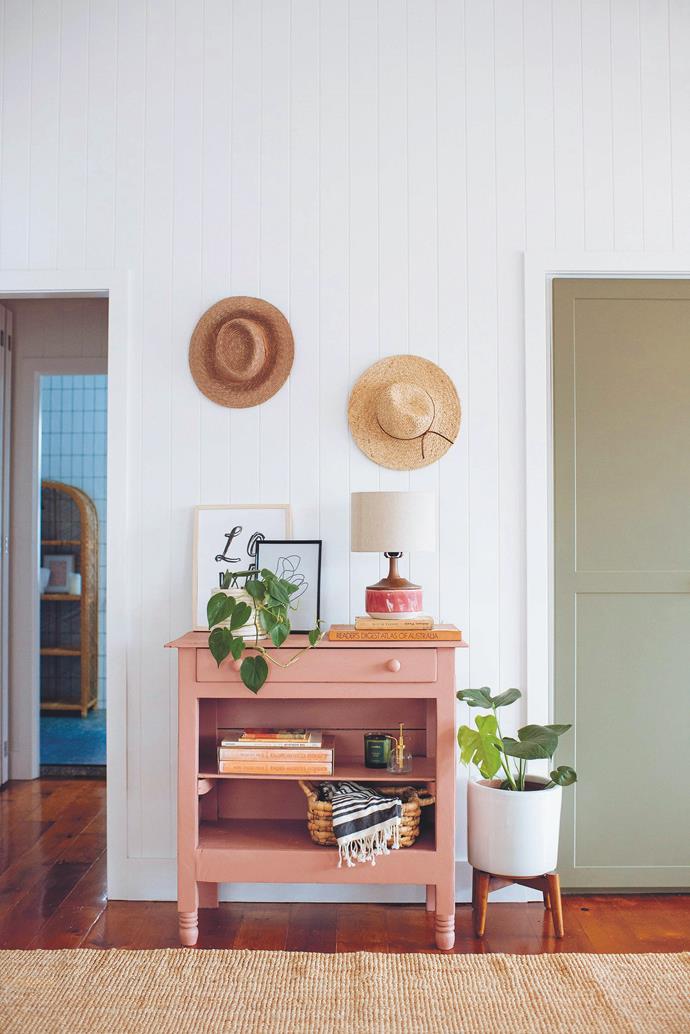 Baskets, books and straw hats are all items you probably have already lying around the house.