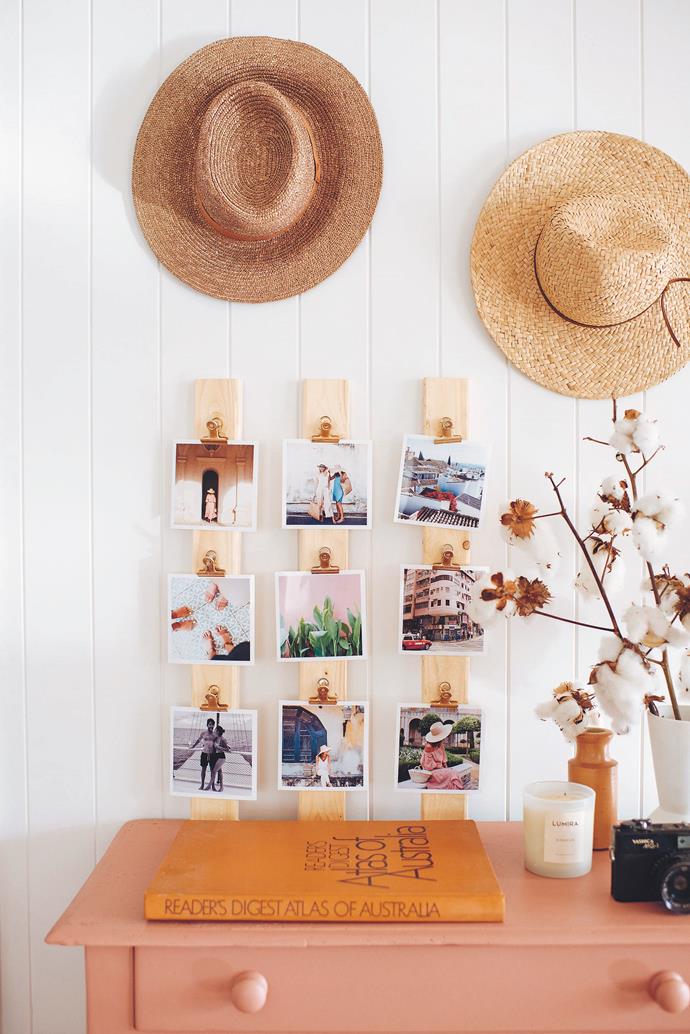 There are plenty of ways you can use photos to personalise your home. Get creative!