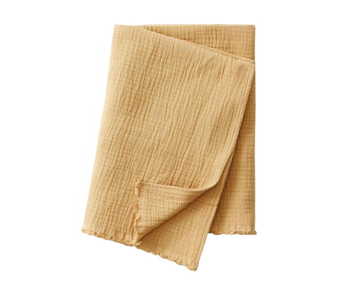 **[Naville Throw, $139.99, Sheridan](https://www.sheridan.com.au/naville-throw-s8b7-b235-c236-451-honeycomb.html|target="_blank"|rel="nofollow")**

If simple is your cup of tea then the Naville Throw is the subtle addition you need as the nights get colder. Plus, it's crinkled texture mean you'll never have to worry about ironing it. **[SHOP NOW.](https://www.sheridan.com.au/naville-throw-s8b7-b235-c236-451-honeycomb.html|target="_blank"|rel="nofollow")** 