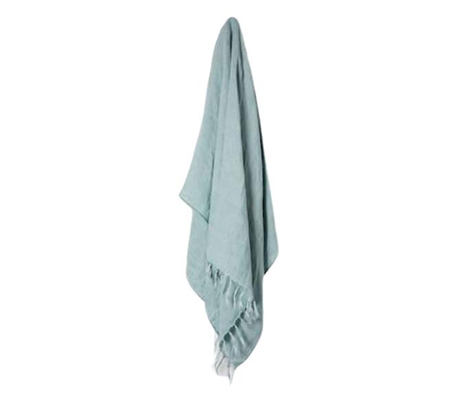 **[Home Republic Malmo Mint Linen Throw, $119.99](https://www.adairs.com.au/homewares/throws--blankets/home-republic/malmo-mint-linen-throw/|target="_blank"|rel="nofollow")**

Constructed from 100% linen, this delicate light blue throw from Adairs is both soft and durable. The whimsical colour is sure to stand out amongst a see of plain blankets and it's lightweight fabric makes it perfect for all seasons. **[SHOP NOW.](https://www.adairs.com.au/homewares/throws--blankets/home-republic/malmo-mint-linen-throw/|target="_blank"|rel="nofollow")** 