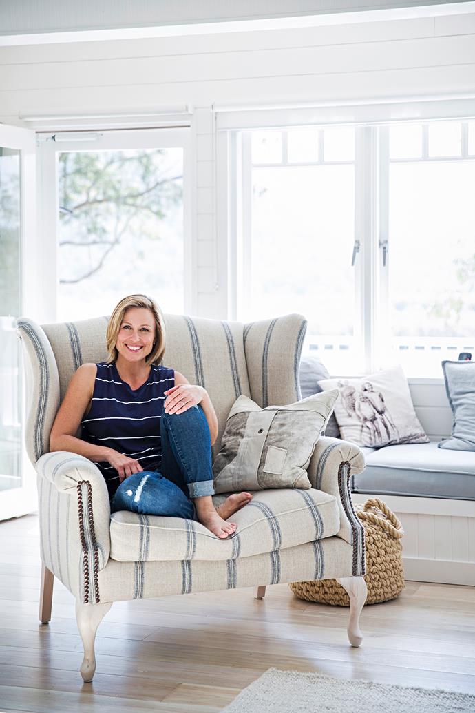 "I've always loved [coastal](https://www.homestolove.com.au/coastal-grandma-trend-23656|target="_blank"), that's my thing but I do think it's become a lot more refined," says Tara. "I used to be a lot more literal, now I'm more subtle. I'm more about the textures; textures of the timber or fabric, the softer colour palette."