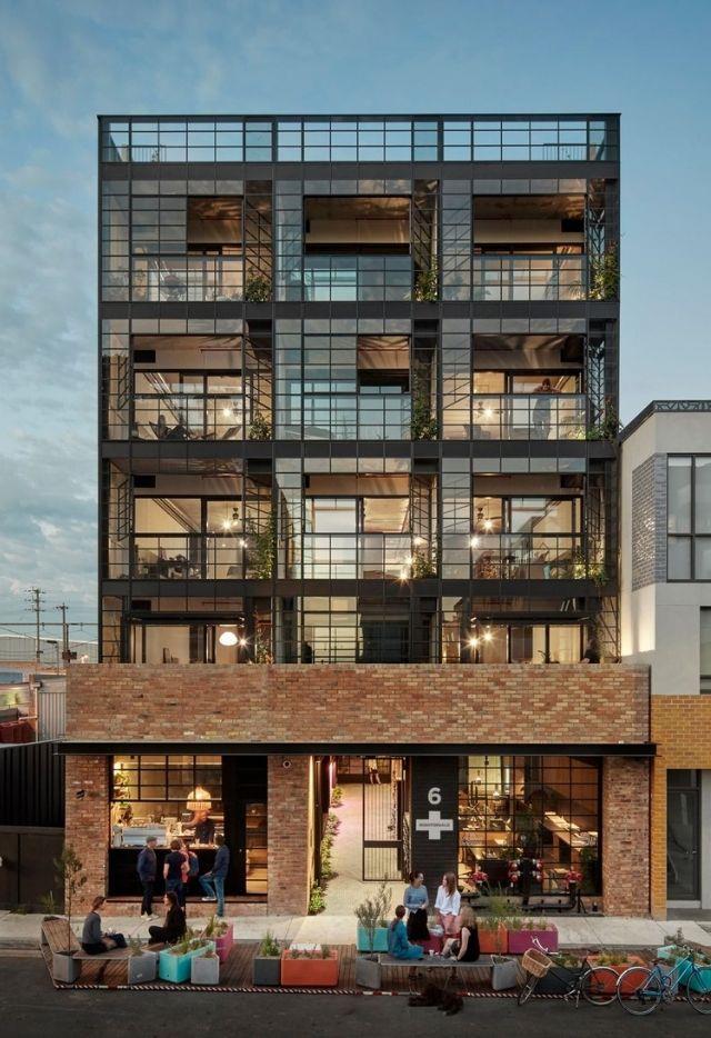 [Nightingale 1](https://nightingalehousing.org/|target="_blank"|rel="nofollow") in Melbourne is the first residential building in Australia to be connected under an 'embedded network' that's 100% fossil fuel free and carbon neutral. It's been awarded 8.2 stars.