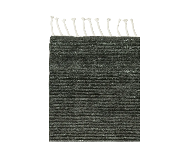 **[Malawi rug in Kelp, from $2415, Armadillo Co](https://armadillo-co.com/our-collection/malawi|target="_blank"|rel="nofollow")**<br>
Hand-knotted wool is bordered by a tasselled fringe in the Malawi rug by Armadillo Co. The ribbed pile, reminiscent of corduroy, evokes nostalgia and is incredibly soft and supple. **[SHOP NOW](https://armadillo-co.com/our-collection/malawi|target="_blank"|rel="nofollow")**