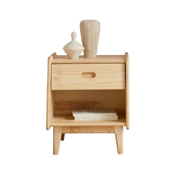 **[Urban bedside table in Ash, $600 (usually $800), Ecosa
](https://go.linkby.com/LHJECEMD/bedside-table|target="_blank"|rel="nofollow")**<br>
The Urban bedside table embraces the Scandi style that Australians love so much. This light timber table offers a drawer that features radiation protection for safe phone storage while you slumber, and ample shelf space for bedtime essentials - without taking up too much floor space. The rounded edges and curves make it perfect for homes with children as well. **[SHOP NOW.](https://go.linkby.com/LHJECEMD/bedside-table|target="_blank"|rel="nofollow")**