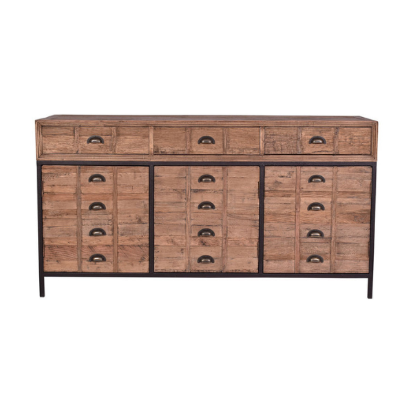 **[Alliance Furniture Officer reclaimed oak sideboard, $1484.25 (usually $1979), Zanui](https://www.zanui.com.au/officer-reclaimed-oak-sideboard-209917.html|target="_blank"|rel="nofollow")**<br>
With plenty of storage space, this sideboard is equally as functional as it is stylish. Metal handles combined with reclaimed oak make for a rustic and industrial touch. **[SHOP NOW](https://www.zanui.com.au/officer-reclaimed-oak-sideboard-209917.html|target="_blank"|rel="nofollow")**