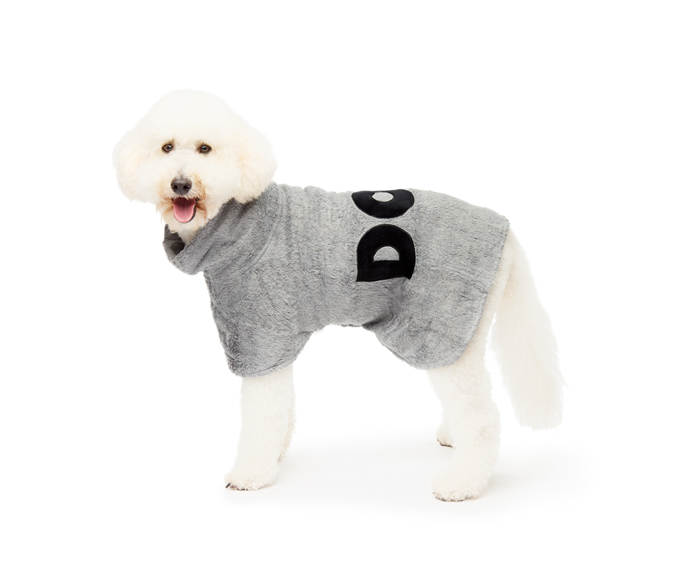 **[Dog poncho, $60 (medium), DOG by Dr Lisa](https://dogbydrlisa.com/products/poncho|target="_blank"|rel="nofollow")**<br>
No one likes a wet dog, but thanks to DOG by Dr Lisa, you won't have to endure one ever again. The ultimate accessory, you can pop this on your pooch after a trip to the beach or bath to help them dry quicker and keep them cosy. Available in Grey, Blush and Mint. **[SHOP NOW](https://dogbydrlisa.com/products/poncho|target="_blank"|rel="nofollow")**