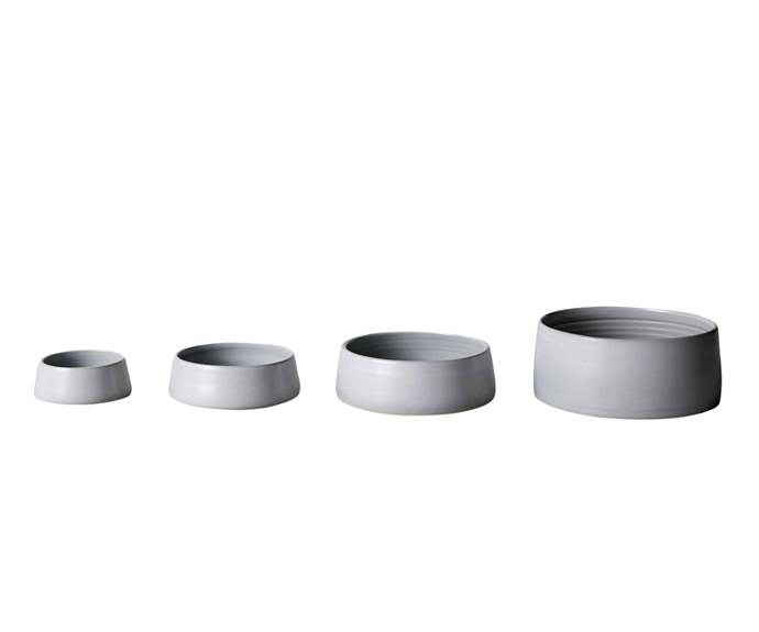 **[Anchor Ceramics pet bowls in Mid Grey, from $92 The Hub General Store](https://thehubgeneralstore.com.au/|target="_blank"|Rel="nofollow")**<br>
Turns out, fine dining is just as much for your furry pal as it is for you. With a set of these ceramic bowls, meal time will always be a special occasion. Also available in Light Grey and Charcoal. **[SHOP NOW](https://thehubgeneralstore.com.au/|target="_blank"|Rel="nofollow")**