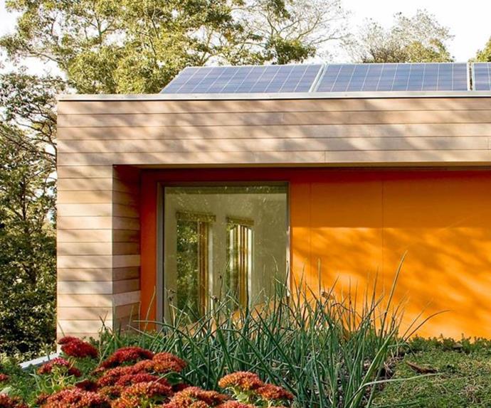 Perth home with solar panels on the roof