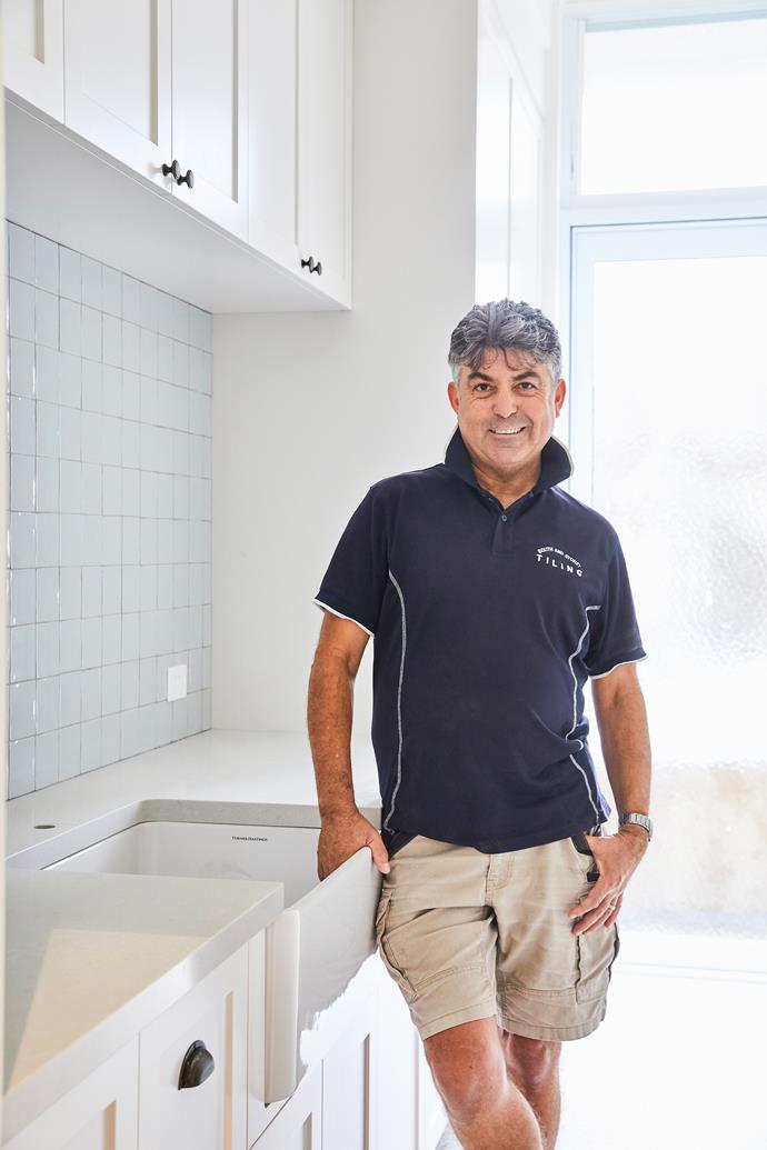 Tony Williams, owner, South and Sydney Tiling
