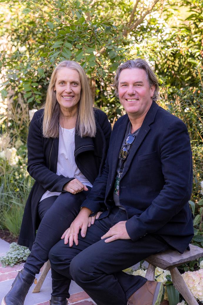 Carolyn and Joby Blackman of Vivid Design created a garden with an intriguing 'portal' as its centrepiece, which explores the contrasts of light and shade, social and private, and open versus protected spaces.