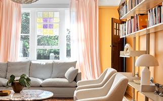 colourful living room design