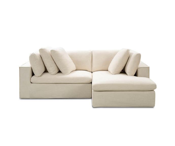 **[Salsie French seam replacement slip cover for 2.5 Seater + right chaise, $799, Freedom](https://www.freedom.com.au/product/24474788|target="_blank"|rel="nofollow")**  

The Salsie sofa range offers wonderful flexibility and casual comfort for small or large living areas with plenty of modular options, so a fresh cover is a great way to keep it looking good! **[SHOP NOW](https://www.freedom.com.au/product/24396509|target="_blank"|rel="nofollow")**