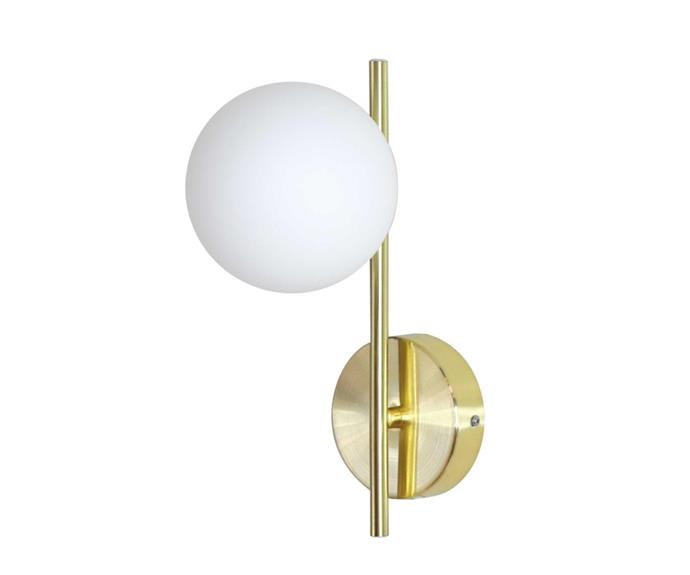 [**Blisse brass wall sconce, $25**](https://www.kmart.com.au/product/blisse-brass-wall-sconce-43158027/?|target="_blank"|rel="nofollow")

The cheat's way to a wall sconce, this brass wall light plugs into a socket, making it ideal for a bedside or reading nook. **[SHOP NOW](https://www.kmart.com.au/product/celine-table-lamp-43150601/?|target="_blank"|rel="nofollow")**
