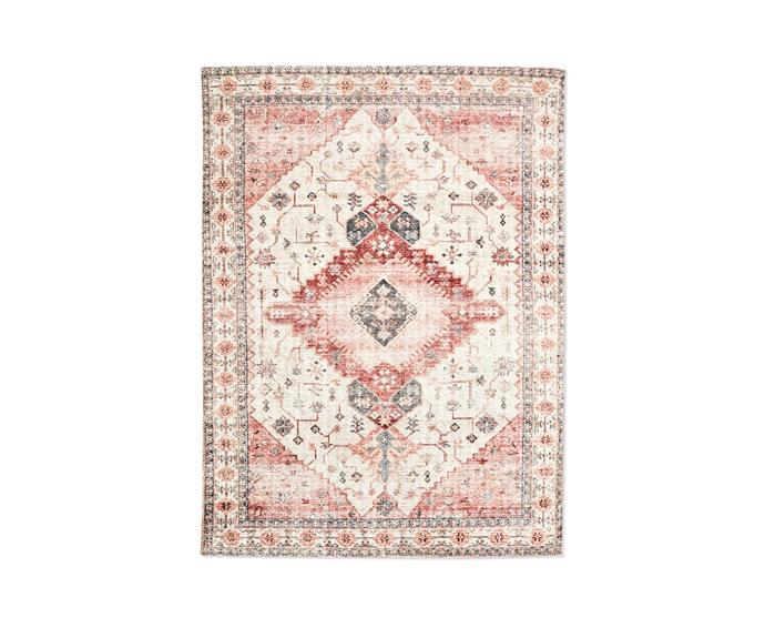 [**Collette rug, extra large, $129**](https://www.kmart.com.au/product/collete-rug-extra-large-43153381/?|target="_blank"|rel="nofollow")

Measuring a generous 270cm(L) x 180cm(W), this softly textured rug adds a cosy layer to your living without breaking the bank. Also available in Large: 235cm(L) x 160cm(W) and Medium: 180cm(L) x 133cm(W), it is exactly what you want underfoot in winter! **[SHOP NOW](https://www.kmart.com.au/product/collete-rug-extra-large-43153381/?|target="_blank"|rel="nofollow")**