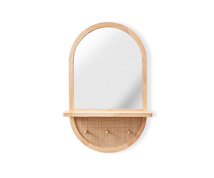 [**Mirror with shelf and hooks, $52**](https://www.kmart.com.au/product/mirror-with-shelf-and-hooks-43160266/?|target="_blank"|rel="nofollow")

Hallway, bathroom, bedroom or laundry, this hardworking decor item works three ways to beautify your home - a hanging key tidy, a styling surface and a mirror to reflect light (and check your hair as you pass!). Genius. **[SHOP NOW](https://www.kmart.com.au/product/mirror-with-shelf-and-hooks-43160266/?|target="_blank"|rel="nofollow")**