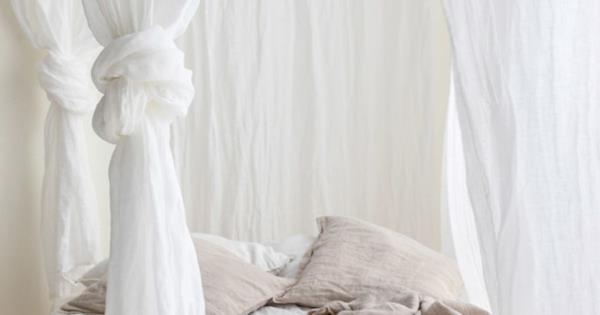 White linen curtains: a home design staple we can’t get enough of