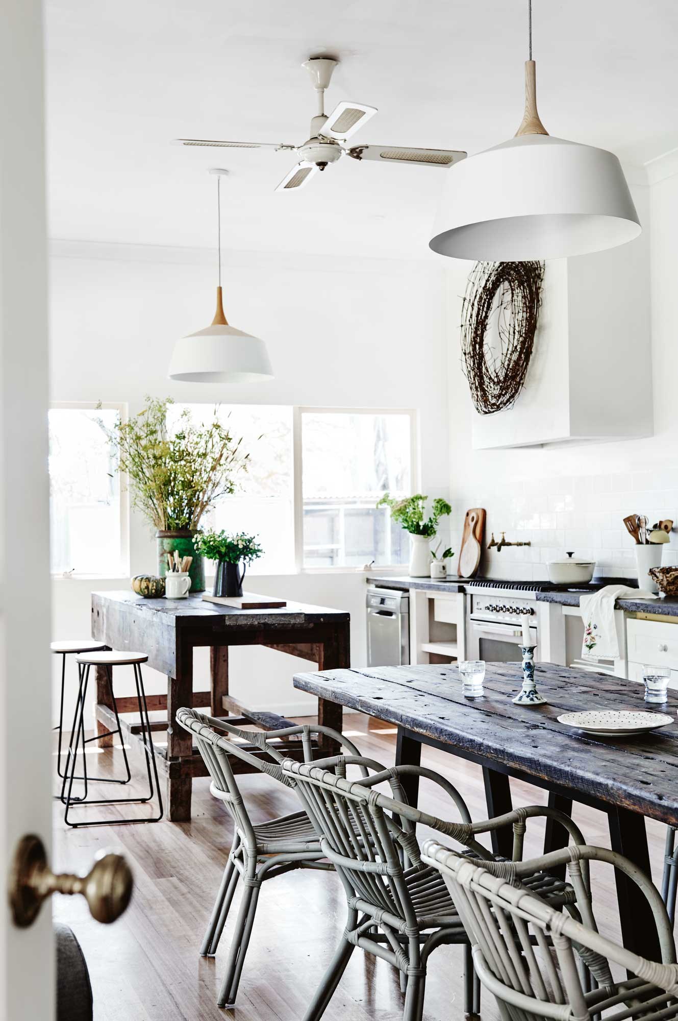 Renovating a farmhouse kitchen can often be a grand affair, but at her [home in central Victoria](https://www.homestolove.com.au/a-1930s-farmhouse-mixes-old-and-new-13837-target=\