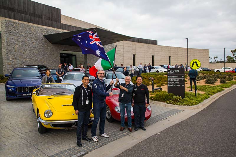 Australian Border Force Spoils Maserati Global Event