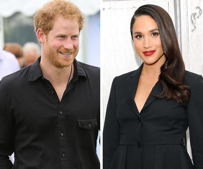 Harry has suited up for his new love, Meghan Markle.