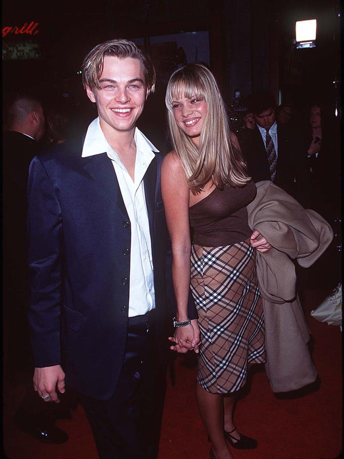 Leo dated model  Kristen Zang for 15 months in  1996 before he skyrocketed to fame from his role in Titanic. The two broke up in 1998 because Kristen was sick of his immature behavior.
