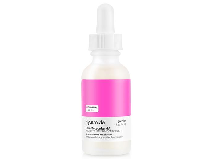 Try: Hylamide Low-Molecular HA, $29.95, deciem.com