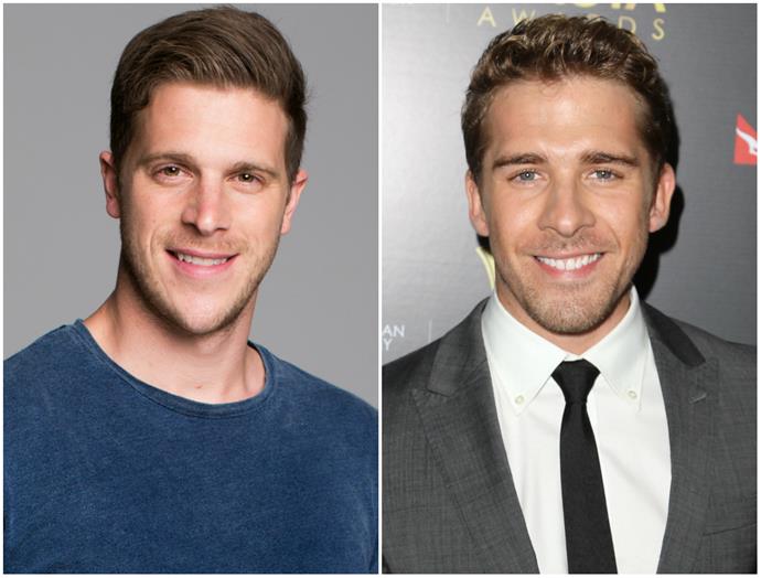Anyone getting Hugh Sheridan vibes from *Married At First Sight's* Jesse? There's something about the face, the eyes, the smile, the jaw... the list goes on!