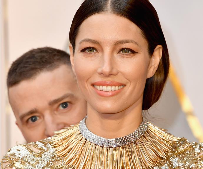 It might be the Oscars, but JT proves you can still be a total creeper.
