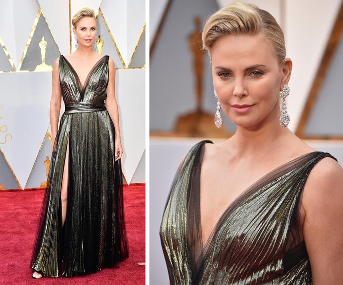 Simply divine Charlize Theron.