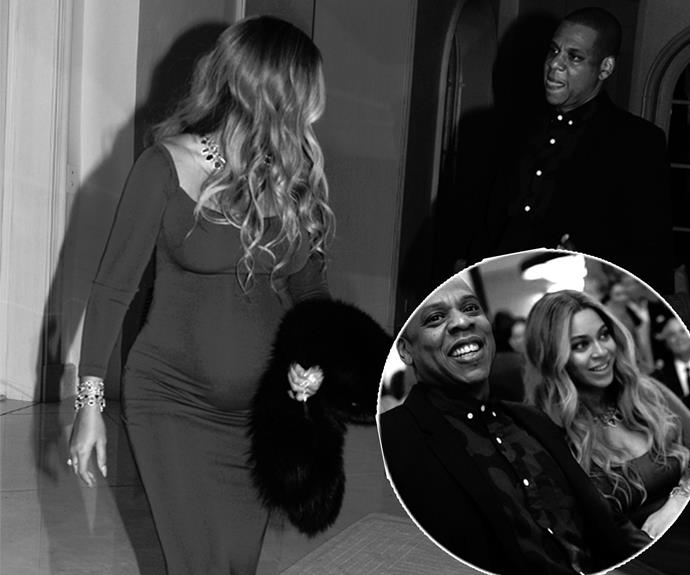 Date night! Expectant parents Beyonce and hubby Jay Z were the picture of love as they made their way through a series of post-Oscars bashes.