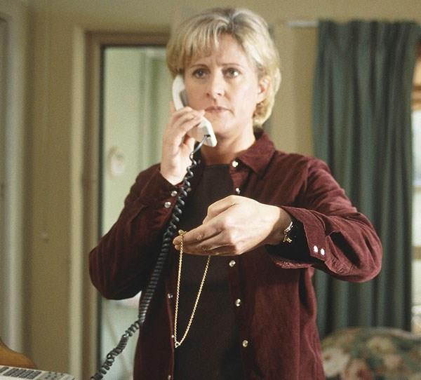 **Then: Sonia Todd**
<br><br>
Sonia appeared regularly as Meg Fountain in seasons one to five. Meg was the housekeeper at Drover's and is the mother-figure of the farm. Her actual daughter, Jodi, falls out with her when she discovers her true paternity.