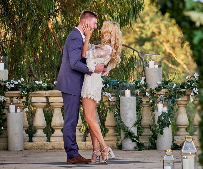 The couple's on-screen vow renewal had us all tearing up.