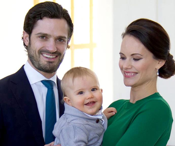And baby makes four! Prince Alexander is set to become a big brother. (Pic/kungahuset)
