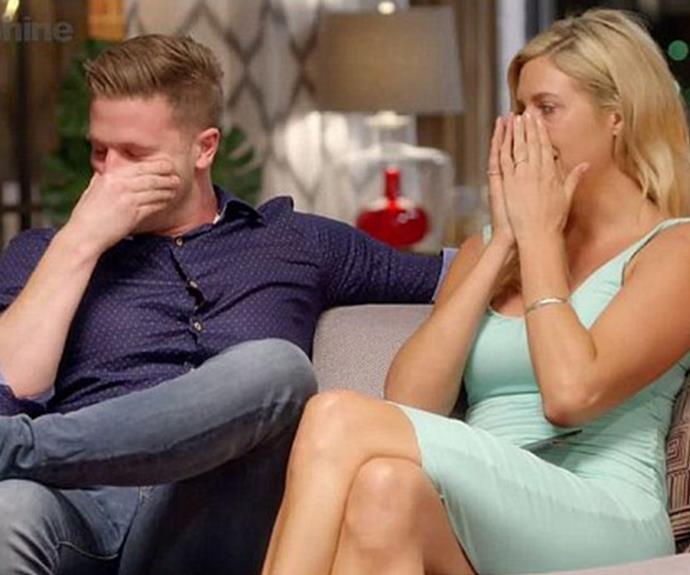 Jesse and Mish's conversations on the commitment ceremony couch have been known to leave the Adelaide-based fruiterer in tears.