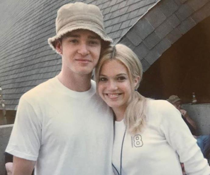 Anyone else feeling nostalgic for the '90s now? Mandy Moore posted this snap on her Instagram with former *NSYNC front man Justin Timberlake, captioning the retro photo "Summer of 1999. Abercrombie tshirts and bucket hats. Opening for this guy and his band. Look at my nervous smile! #tbt #memories"