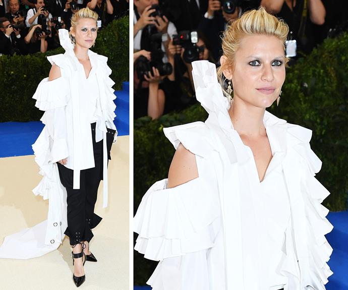 Claire Danes channels her inner rock goddess.